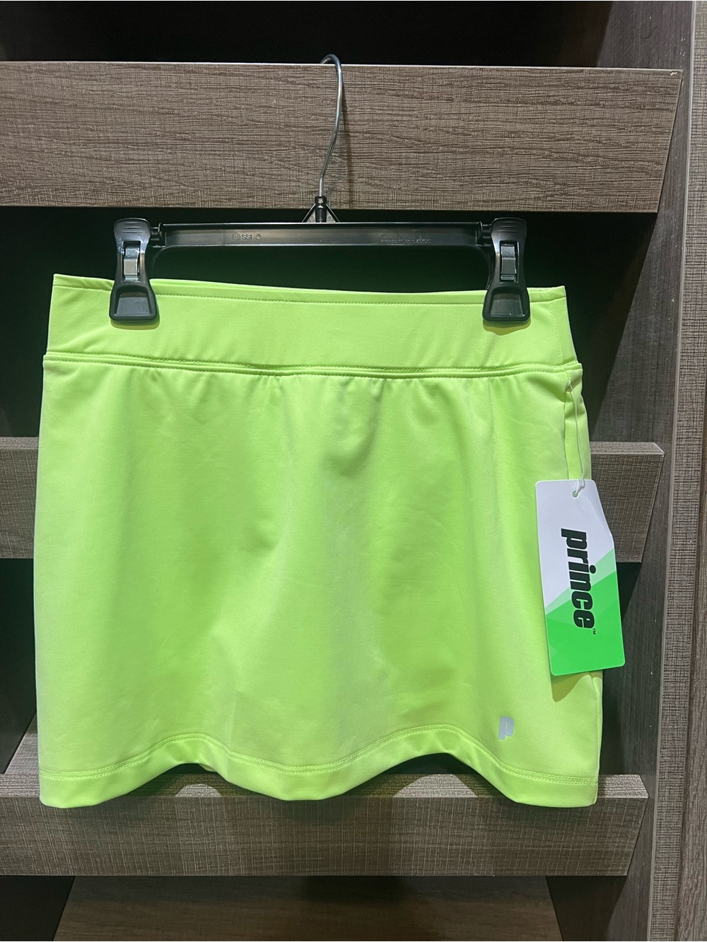 Prince Tennis Skirt Youth Built-in Shorts ‘Sharp Green’ Sz 10-12 Med NWT